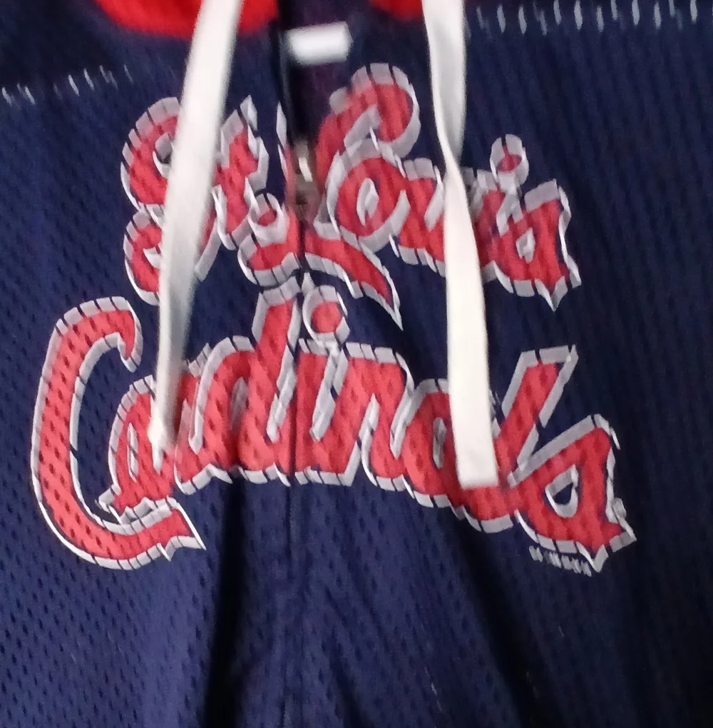 St. Louis Cardinals Zip Up Hood Jacket Womens XL Cardinals Nation - Picture 3 of 7
